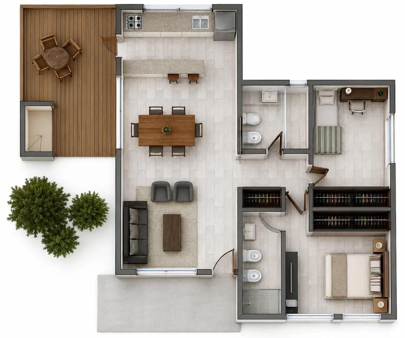Plano de obra del proyecto 70b-b