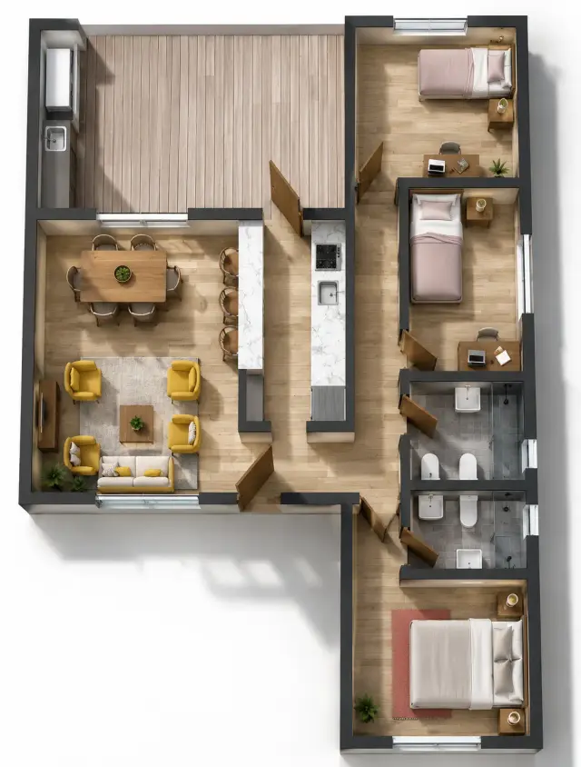 Plano de obra del proyecto 85b-c