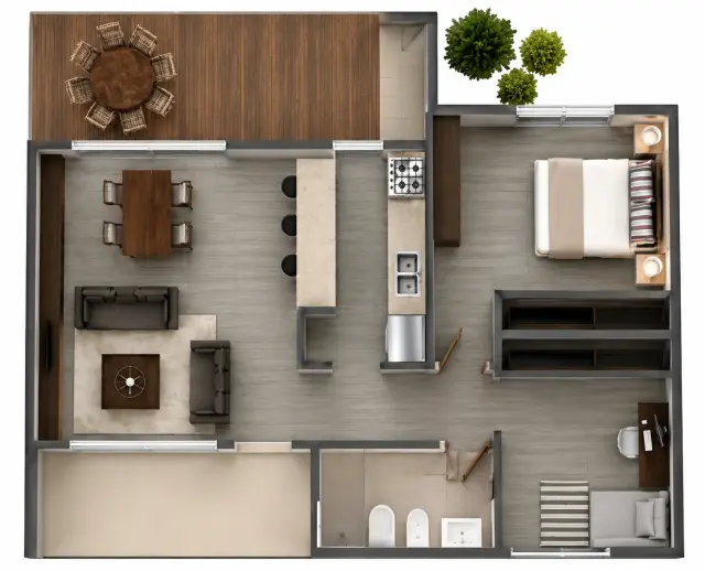 Plano de obra del proyecto 60b-a
