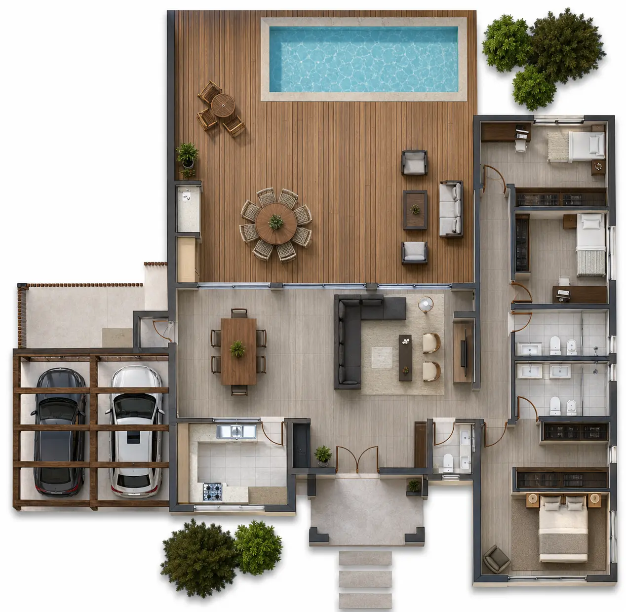 Plano de obra del proyecto 135ep-a