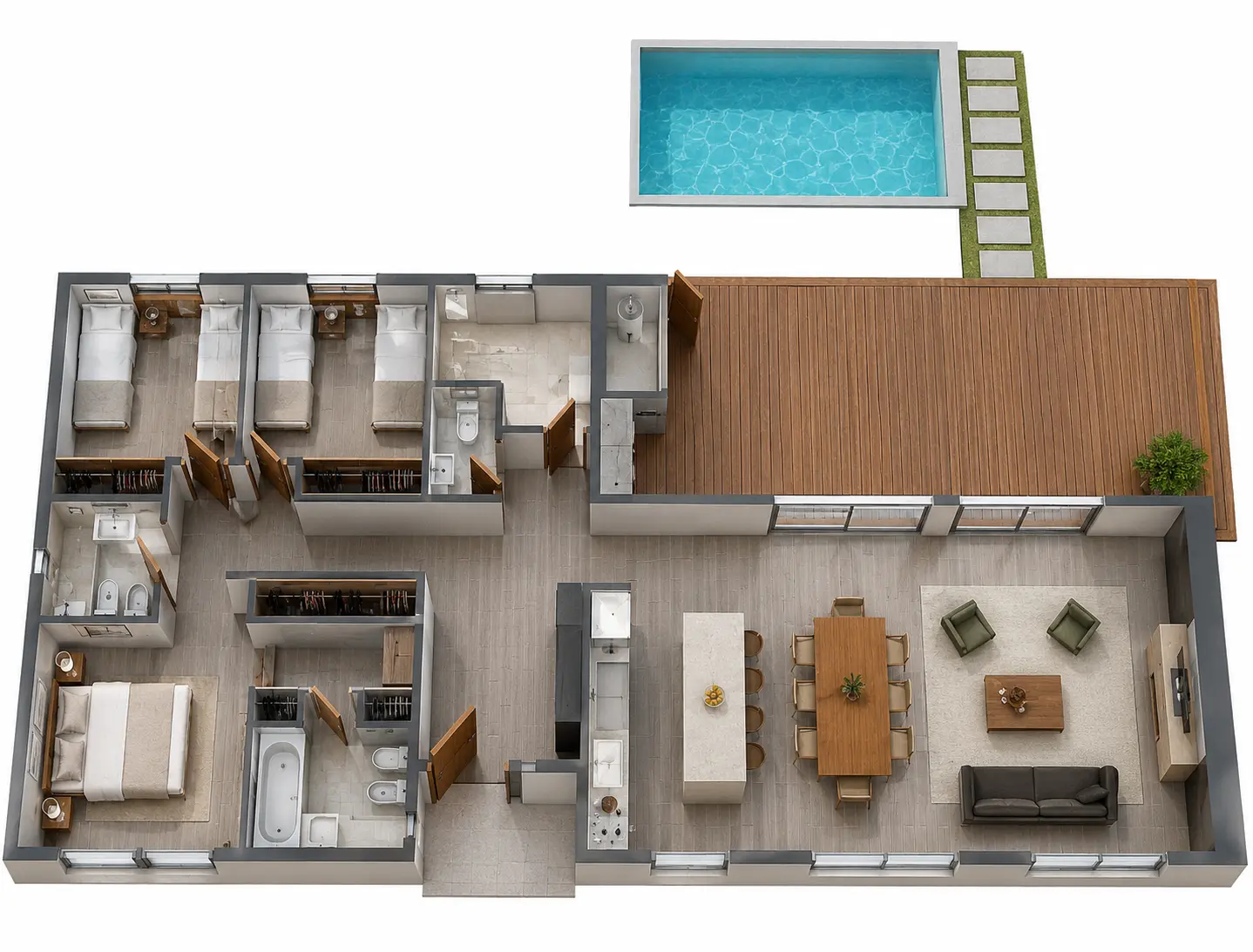 Plano de obra del proyecto 140p-b