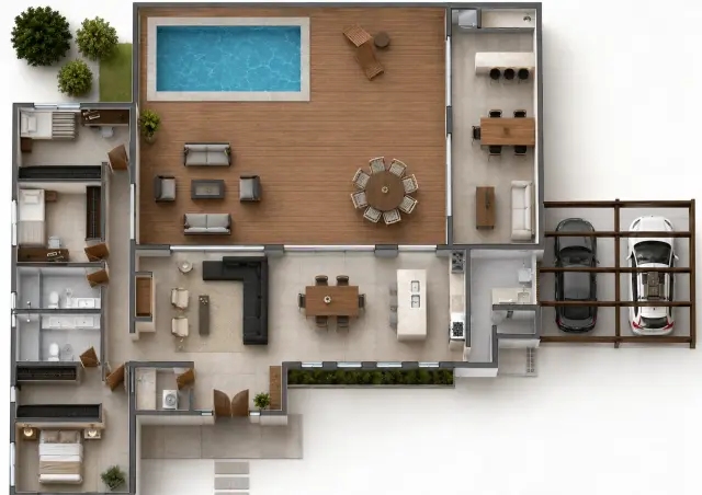 Plano de obra del proyecto 165ip-a