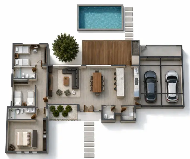 Plano de obra del proyecto 150ip-e