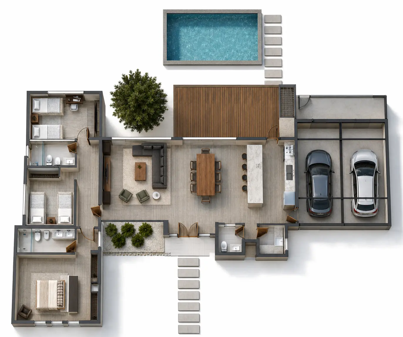 Plano de obra del proyecto 150ip-e