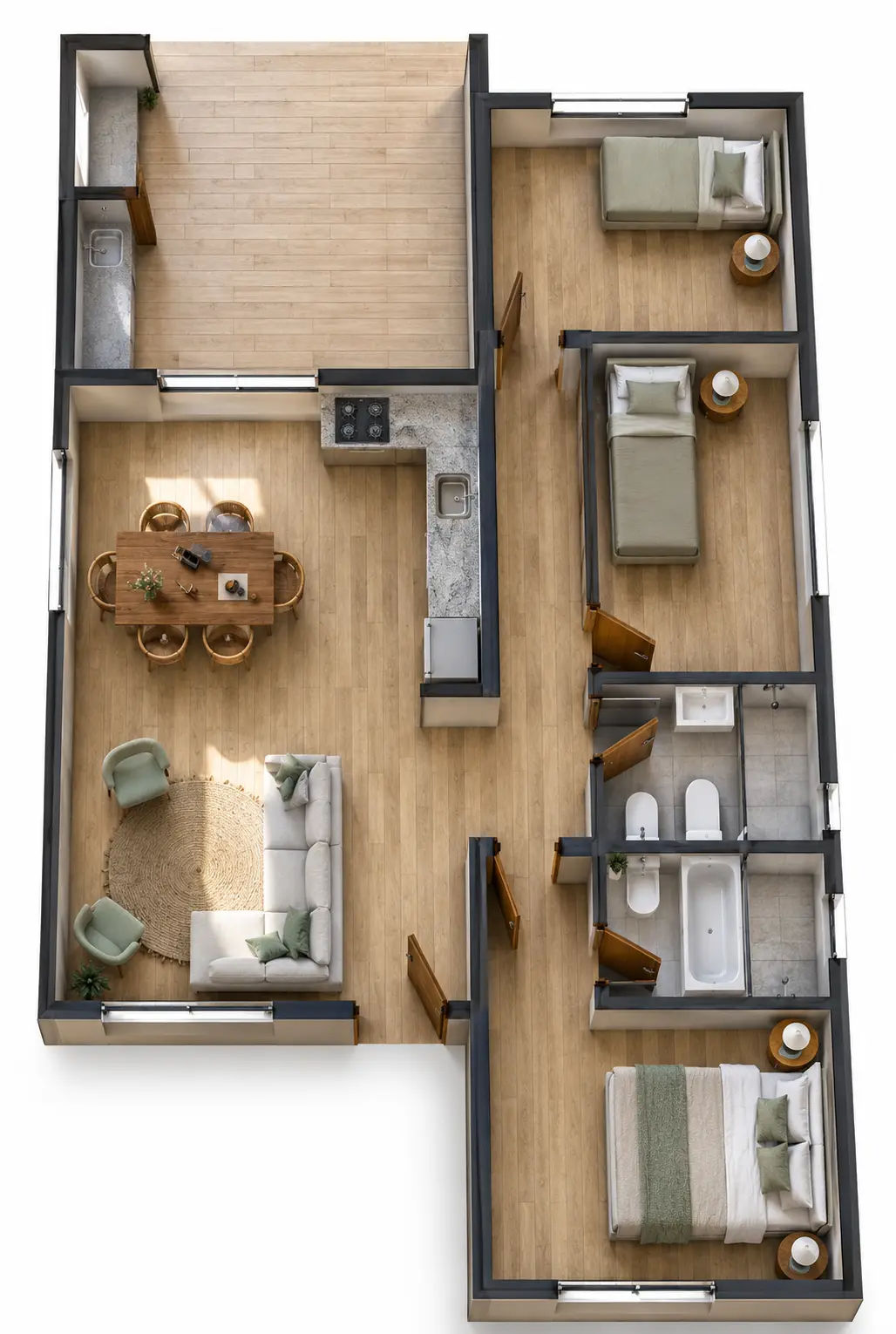 Plano de obra del proyecto 85ip-a