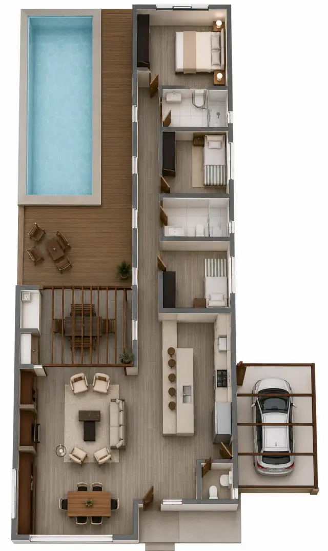 Plano de obra del proyecto 115ep-a