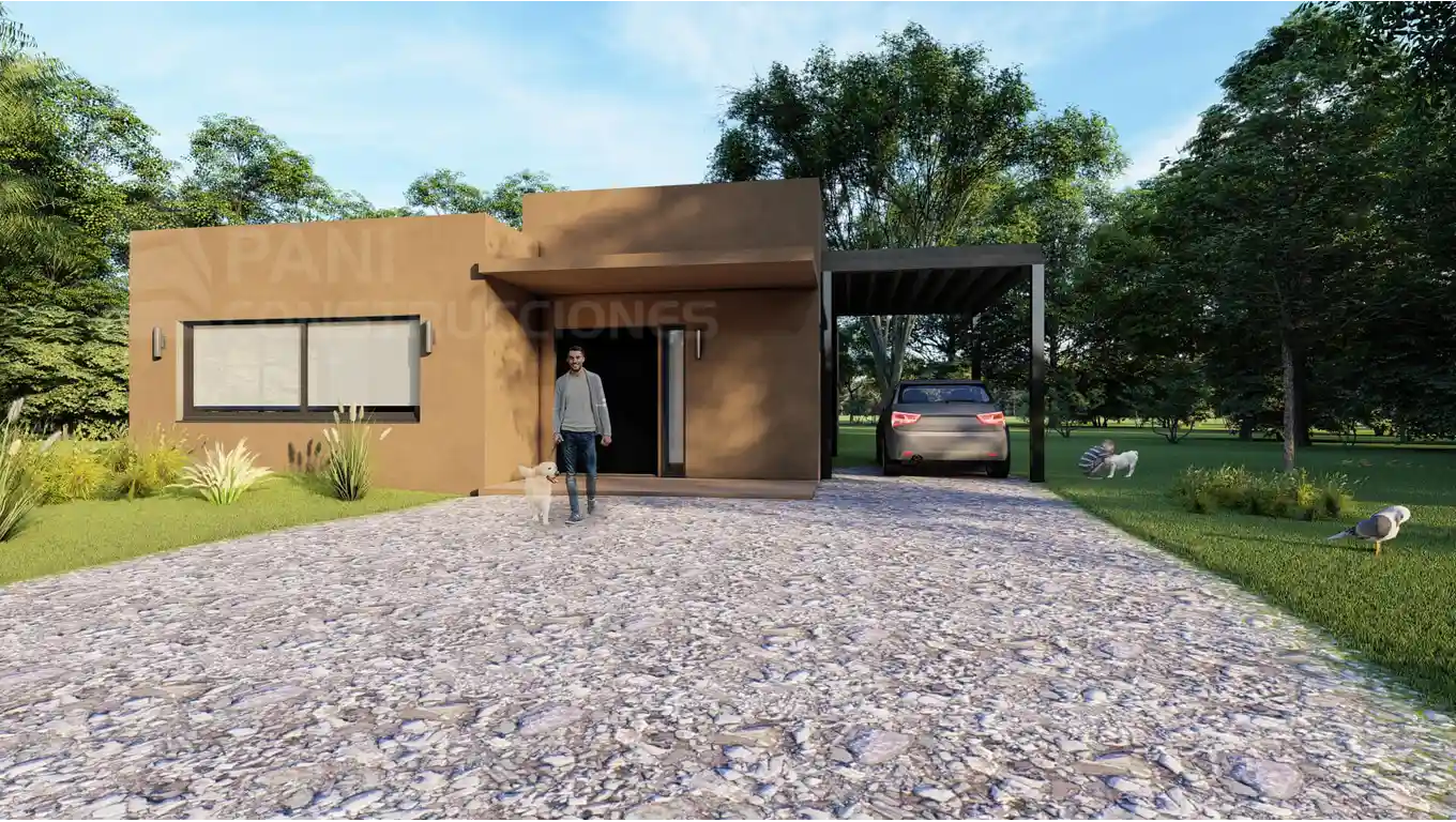 maqueta de la casa 115 ejecutiva a